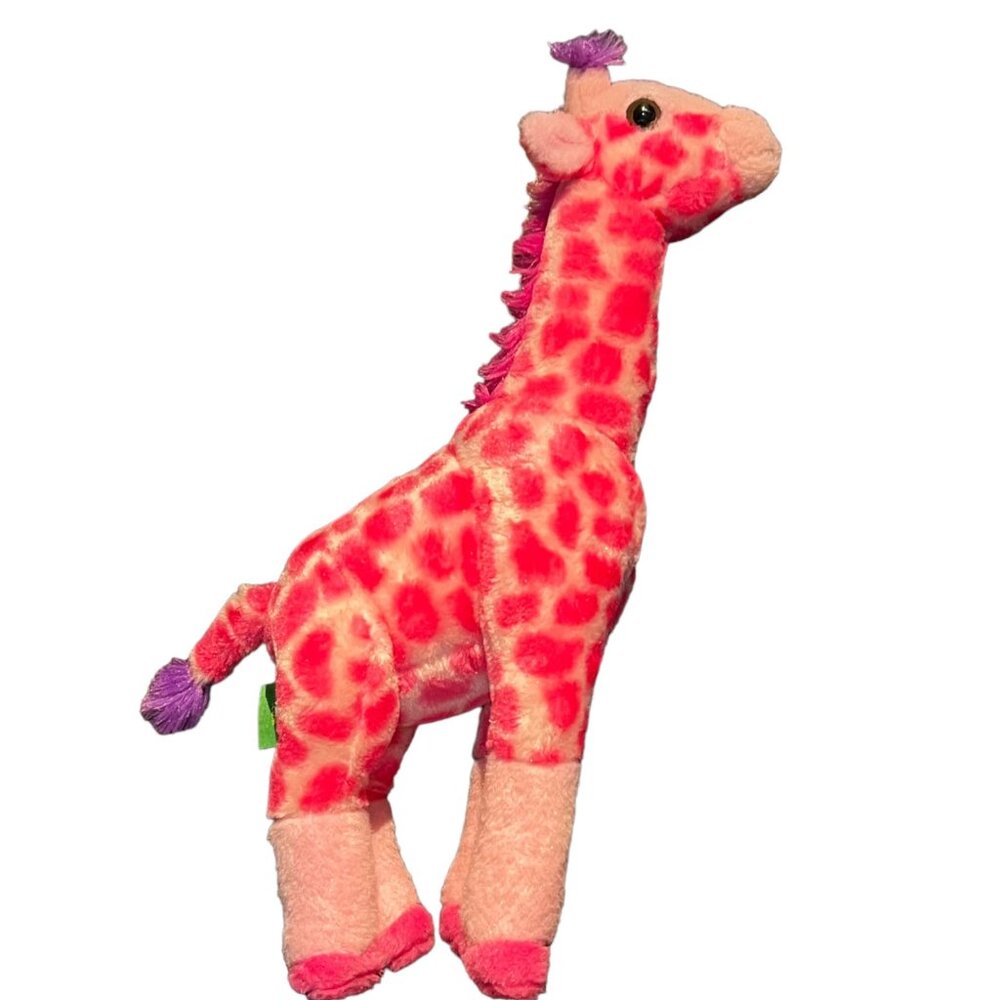 Animal Planet Pink Giraffe Plush Toy 11"